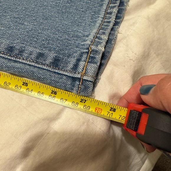 Old Navy Curvy High-Waisted Straight Ankle Jeans Size 8 - Picture 5 of 7